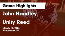 John Handley  vs Unity Reed Game Highlights - March 18, 2023