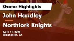 John Handley  vs Northfork Knights Game Highlights - April 11, 2023