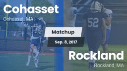 Matchup: Cohasset  vs. Rockland   2017