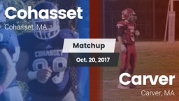 Matchup: Cohasset  vs. Carver  2017