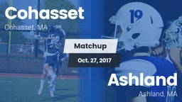 Matchup: Cohasset  vs. Ashland  2017