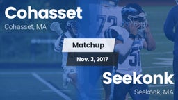 Matchup: Cohasset  vs. Seekonk  2017