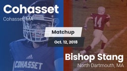 Matchup: Cohasset  vs. Bishop Stang  2018