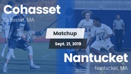 Matchup: Cohasset  vs. Nantucket  2019