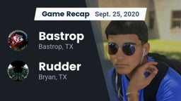 Recap: Bastrop  vs. Rudder  2020