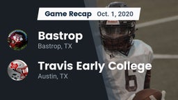 Recap: Bastrop  vs. Travis Early College  2020