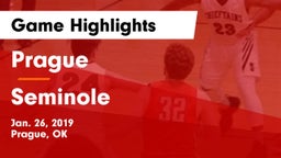 Prague  vs Seminole  Game Highlights - Jan. 26, 2019