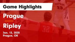 Prague  vs Ripley  Game Highlights - Jan. 13, 2020