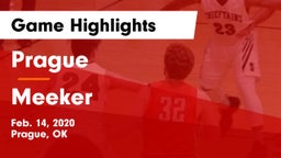 Prague  vs Meeker  Game Highlights - Feb. 14, 2020