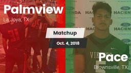 Matchup: Palmview  vs. Pace  2018