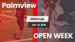 Matchup: Palmview  vs. OPEN WEEK 2018