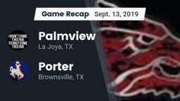 Recap: Palmview  vs. Porter  2019