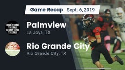 Recap: Palmview  vs. Rio Grande City  2019