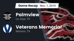 Recap: Palmview  vs. Veterans Memorial  2019