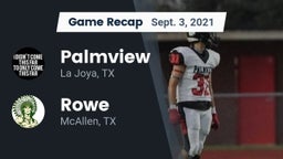 Recap: Palmview  vs. Rowe  2021