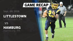 Recap: Littlestown  vs. Hamburg  2016