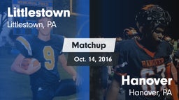 Matchup: Littlestown High vs. Hanover  2016