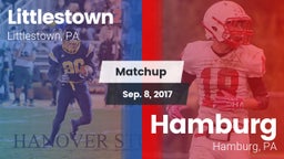 Matchup: Littlestown High vs. Hamburg  2017