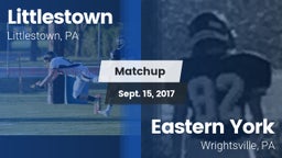 Matchup: Littlestown High vs. Eastern York  2017