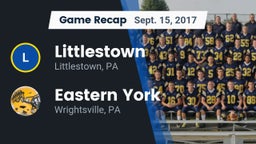 Recap: Littlestown  vs. Eastern York  2017