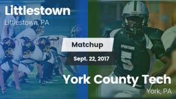 Matchup: Littlestown High vs. York County Tech  2017
