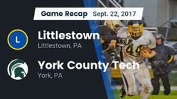 Recap: Littlestown  vs. York County Tech  2017