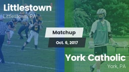 Matchup: Littlestown High vs. York Catholic  2017