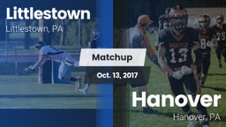 Matchup: Littlestown High vs. Hanover  2017