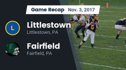 Recap: Littlestown  vs. Fairfield  2017