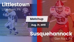 Matchup: Littlestown High vs. Susquehannock  2018