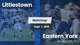 Matchup: Littlestown High vs. Eastern York  2018