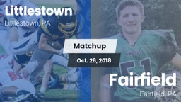 Matchup: Littlestown High vs. Fairfield  2018