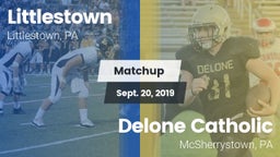 Matchup: Littlestown High vs. Delone Catholic  2019