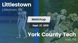 Matchup: Littlestown High vs. York County Tech  2019