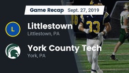 Recap: Littlestown  vs. York County Tech  2019