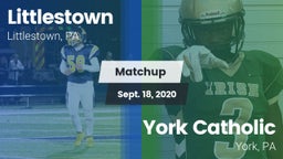 Matchup: Littlestown High vs. York Catholic  2020