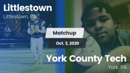 Matchup: Littlestown High vs. York County Tech  2020
