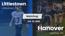 Matchup: Littlestown High vs. Hanover  2020