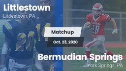 Matchup: Littlestown High vs. Bermudian Springs  2020