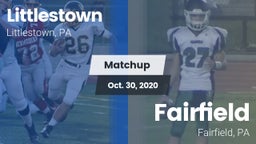 Matchup: Littlestown High vs. Fairfield  2020