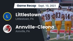 Recap: Littlestown  vs. Annville-Cleona  2021