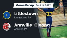 Recap: Littlestown  vs. Annville-Cleona  2022