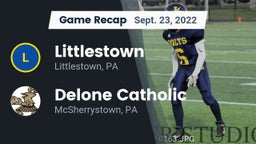 Recap: Littlestown  vs. Delone Catholic  2022