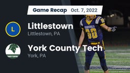 Recap: Littlestown  vs. York County Tech  2022