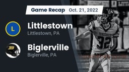 Recap: Littlestown  vs. Biglerville  2022