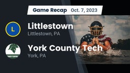 Recap: Littlestown  vs. York County Tech  2023