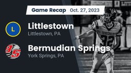 Recap: Littlestown  vs. Bermudian Springs  2023
