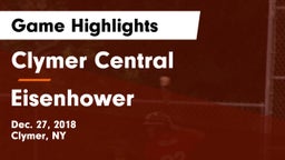 Clymer Central  vs Eisenhower  Game Highlights - Dec. 27, 2018