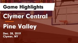 Clymer Central  vs Pine Valley Game Highlights - Dec. 28, 2019