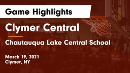 Clymer Central  vs Chautauqua Lake Central School Game Highlights - March 19, 2021